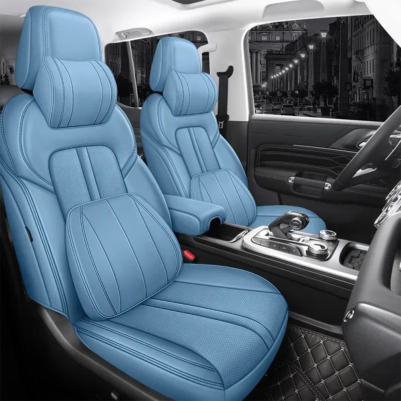 Prix de gros personnalisé Original siège de voiture motif Nappa couvertures en cuir cinq/sept s