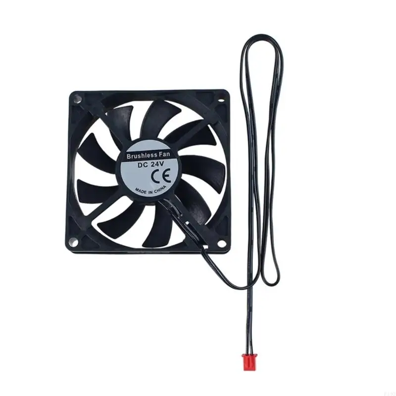 24V 2800RPM Plastic Fan For 3D Printers Optimaled Cooling Solution And Easy Setups and Quiet F19E