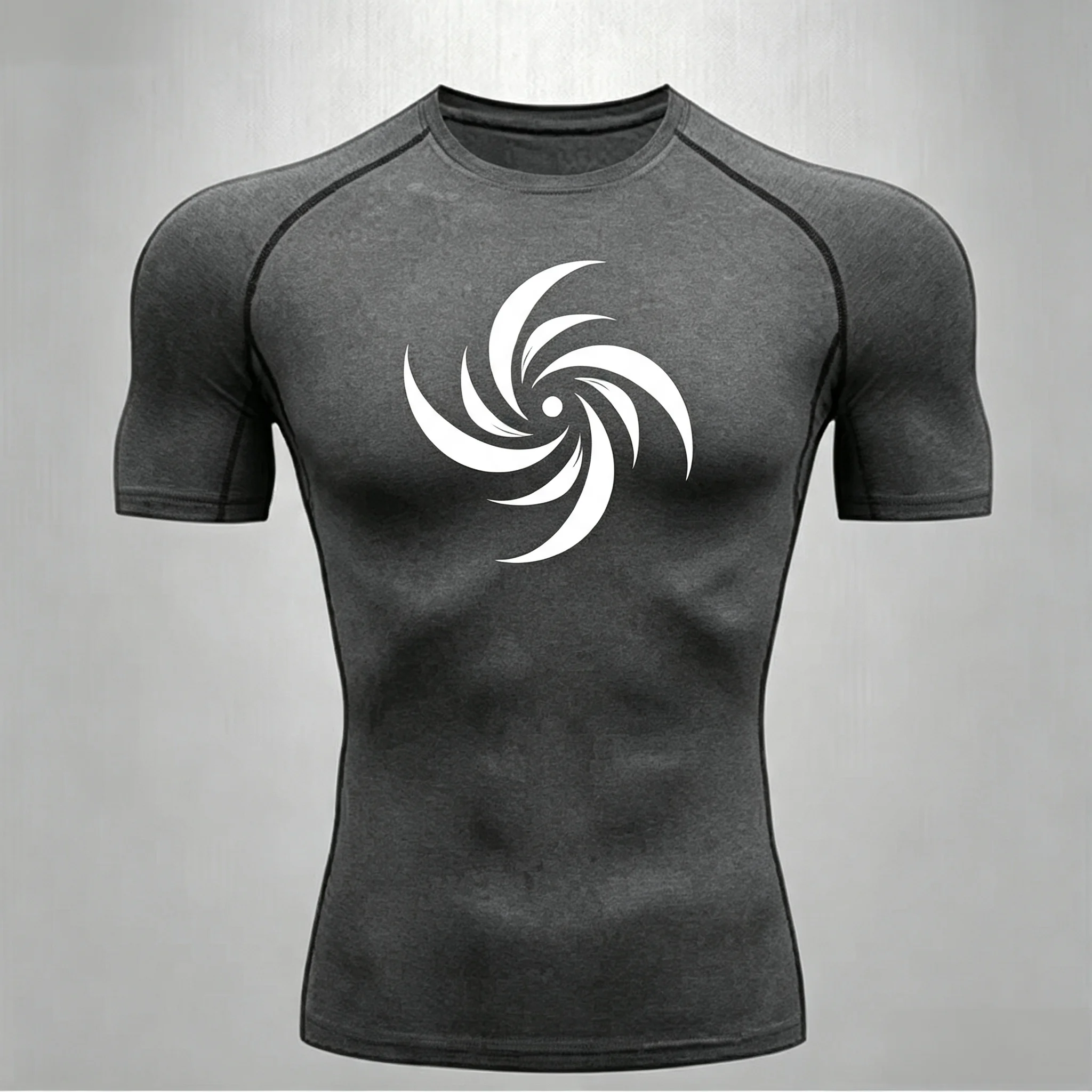 Men's Fitness Outdoor Sports Running Cycling Speed Drying T-shirt Training Professional Tight Fit Top for Children
