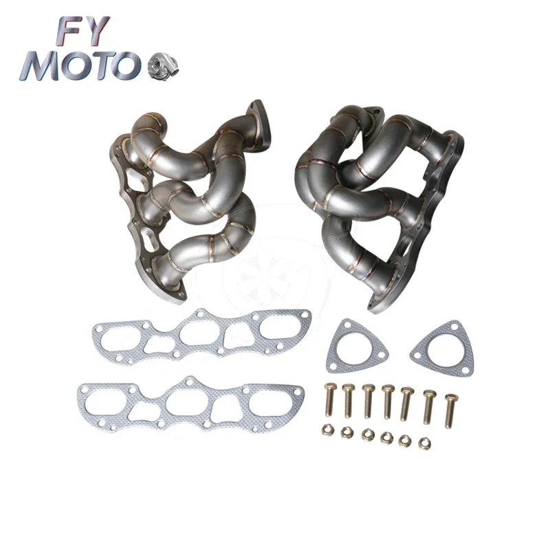 3.0mm Stainless Steel Pipes Performance Header for Porsche 991.2 TurBo&Turbo S 3.8L 2017-2019