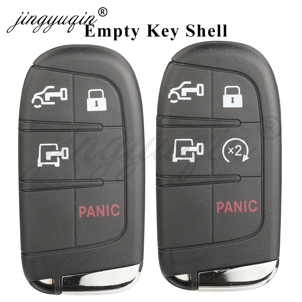 Jingyuqin Slimme Afstandsbediening Autosleutel Shelll Fob Voor Dodge Ram Promaster 1500 2500 3500 2022 2023 Keyless Case Behuizing