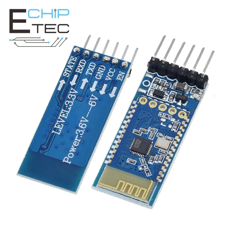 

1PCS JDY-31 SPP-C Bluetooth serial pass-through module wireless serial communication from machine Replace HC-05 HC-06