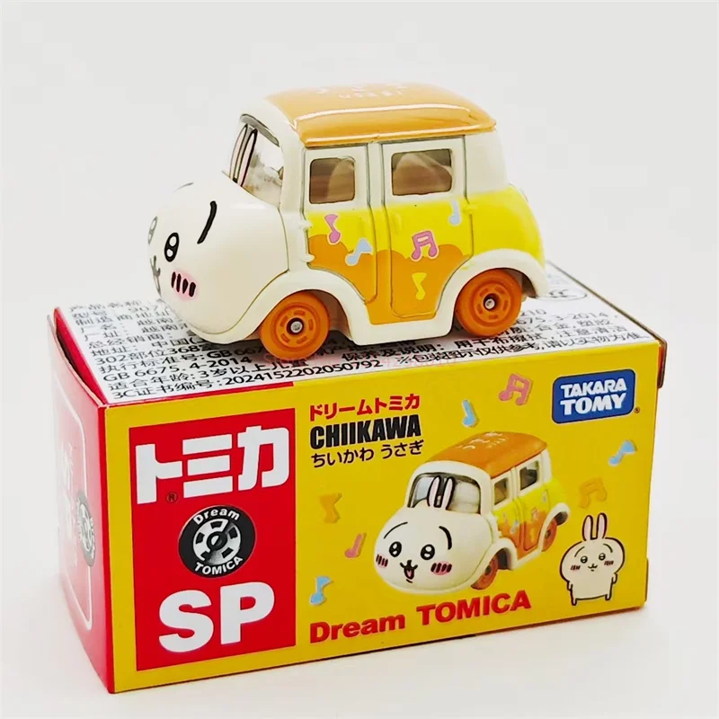 TAKARA TOMY Tomica Chiikawa Hachiware Usagi ของเล่นโลหะผสมยานยนต์โลหะ Diecast รุ่นของขวัญเด็ก