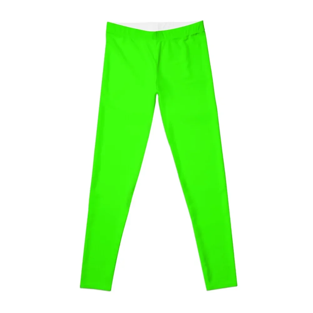 

Neon Lime Green Leggings Clothing fitness fitness set gym Womens Leggings