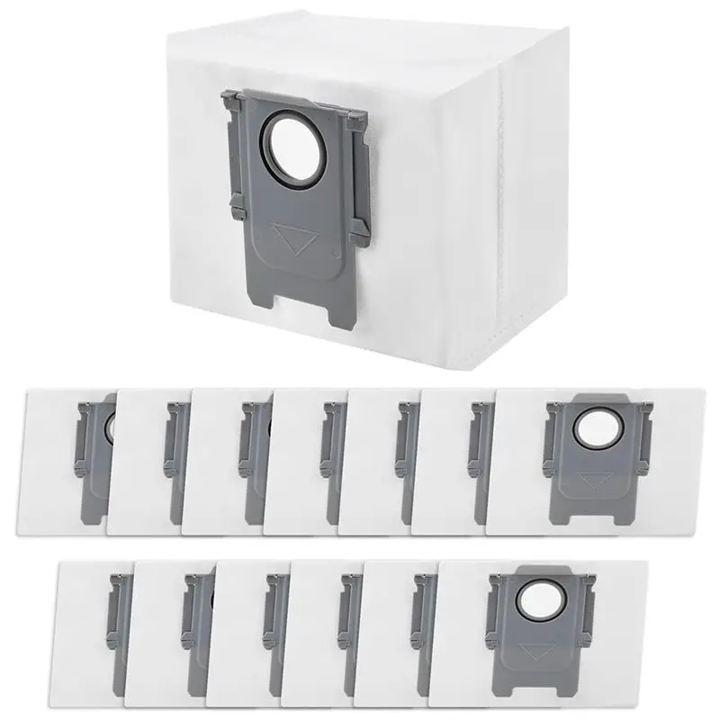 [NEWA64Z!】 14 Pack Dust Bags For Roborock S7 Maxv Ultra / S7 Pro Ultra / Q7 Max / Q7 Max+/Q7 Max+Plus / S8+/Q5+ Vacuum Cleaner A