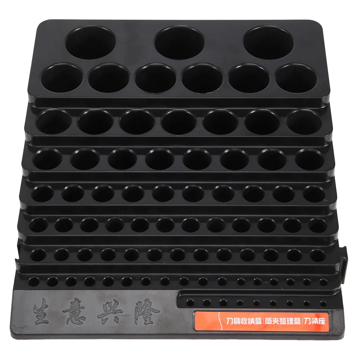 

Drill Bit Storage Box Milling Cutter Saving Space Drill Finishing Holder Organizer Case Box for Home DIY Woodworking Use