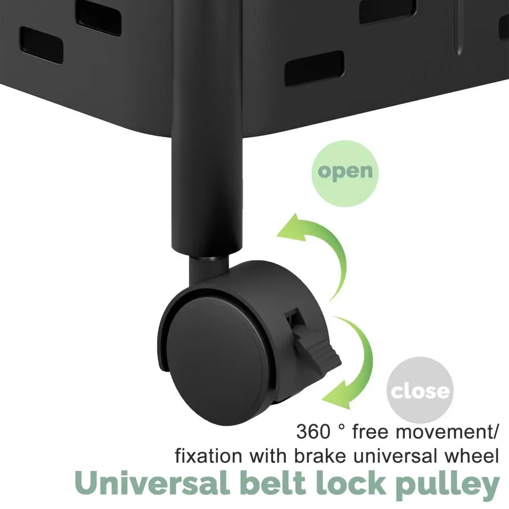 

Вращающаяся тележка, квадратная кухонная тележка Вращающиеся кухонные полки для хранения Органайзер для хранения овощей Корзина Напольная подставка Полка