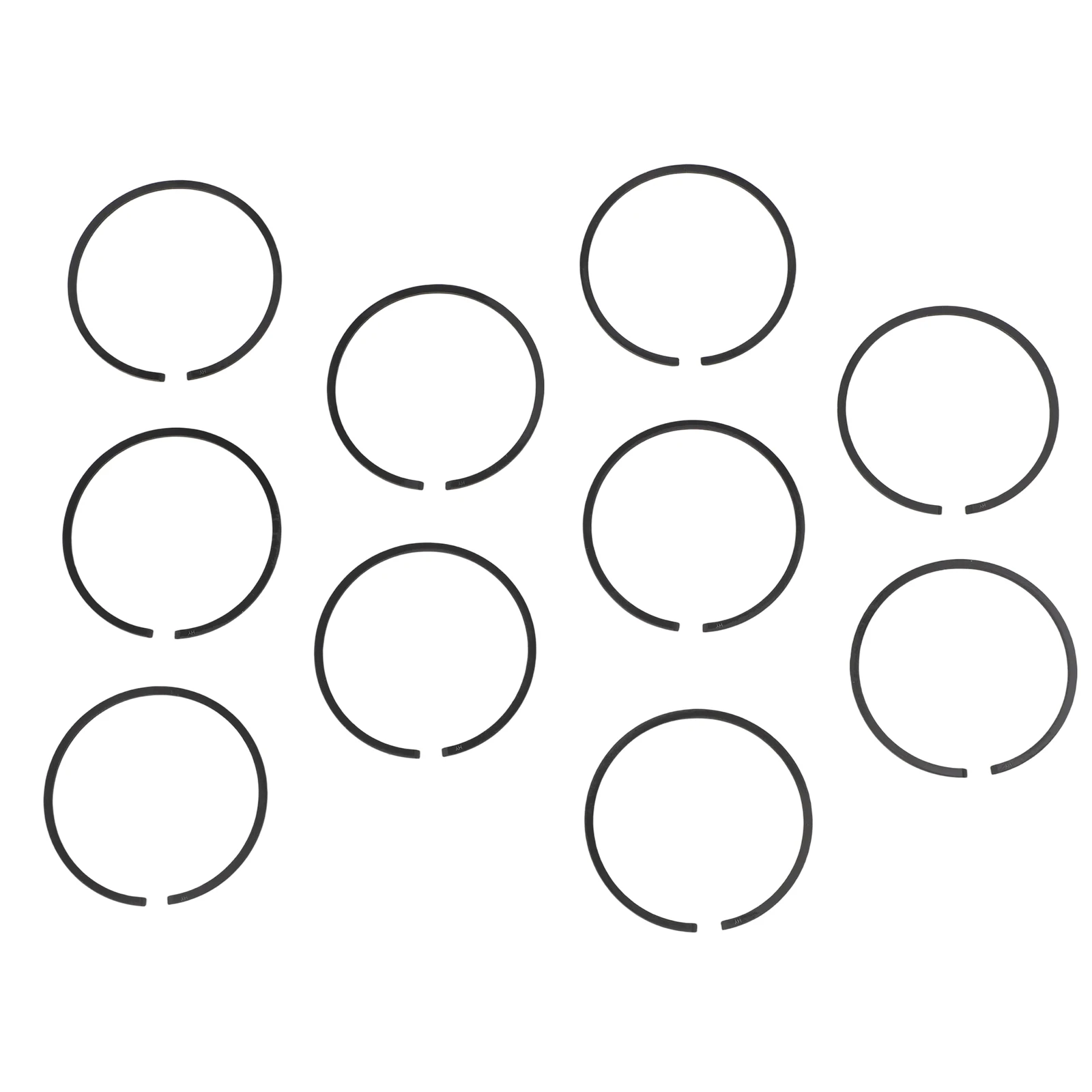 

10 шт. 50x1,2 мм комплект поршневых колец бензопилы 1128-030-2000 для MS440 MS441 044 TS410 TS420 аксессуары для садовых электроинструментов