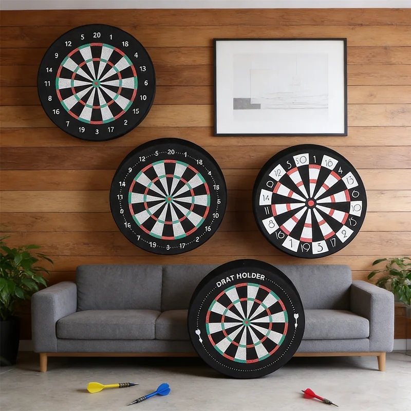 

10cm Dart Dock; Dart Base Display Stand; Dartboard Pattern for Family Party & Outdoor Usage