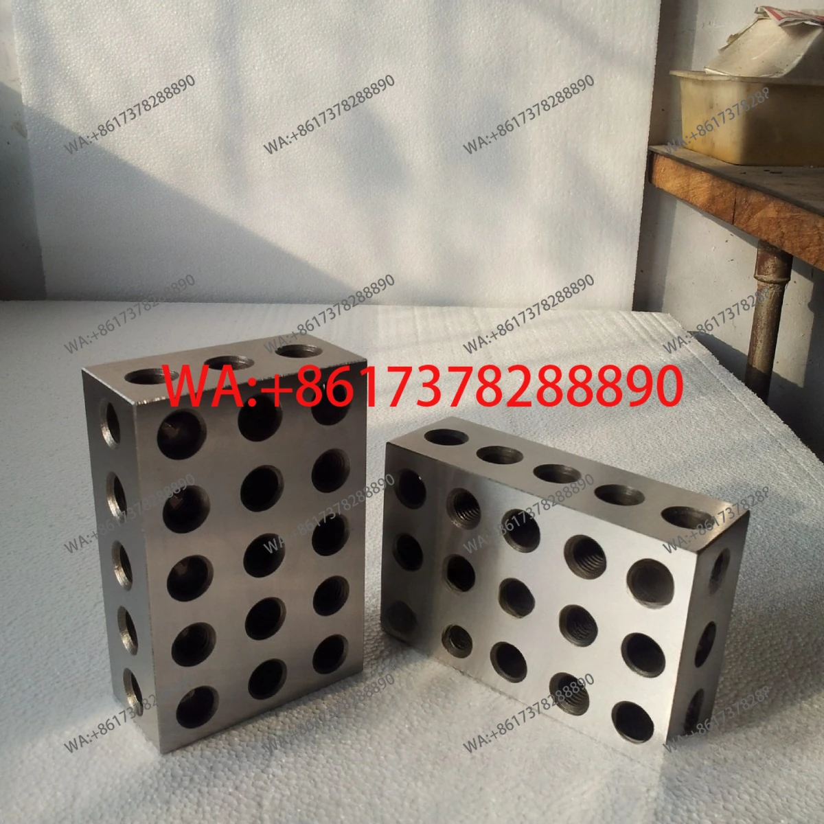 25-50-75mm Parallel Spacers Metric Parallel Spacers 23-hole parallel iron