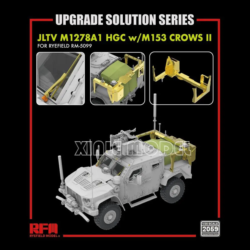 

Ryefield model RM-2059 1/35 Upgrade set JLTV，for 5099 model accessories