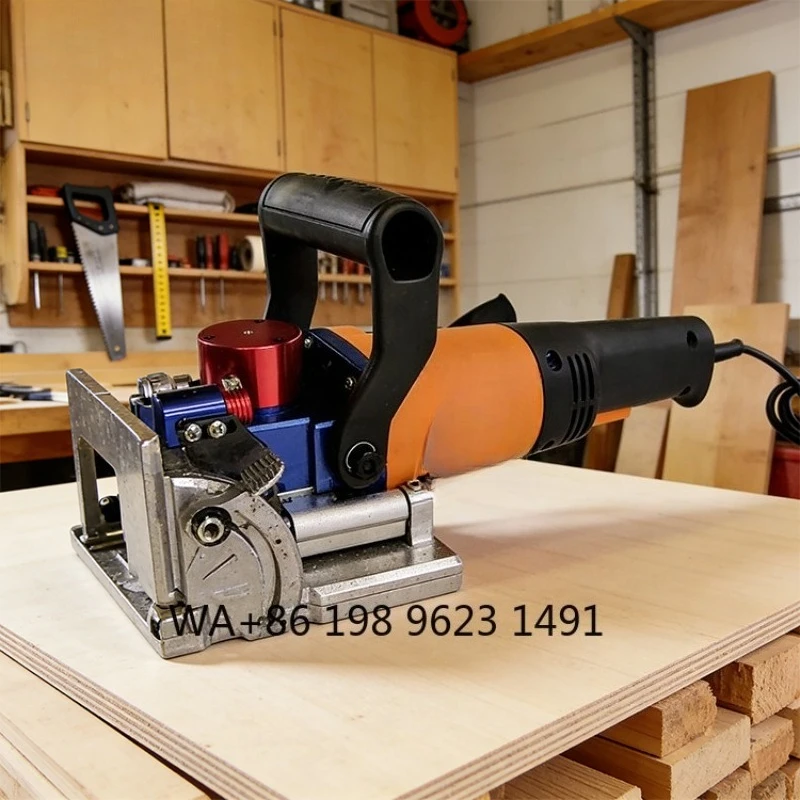 Industrial Lamello Slotting Biscuit Joiner High Precision Cutter for Furniture Woodworking Production