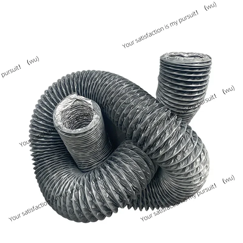 6/8M Aluminum Foil Vent Duct Hose For Fresh Air Equipment Industrial Air Household Ventilation Oil Smoke Exhaust PVC Tube