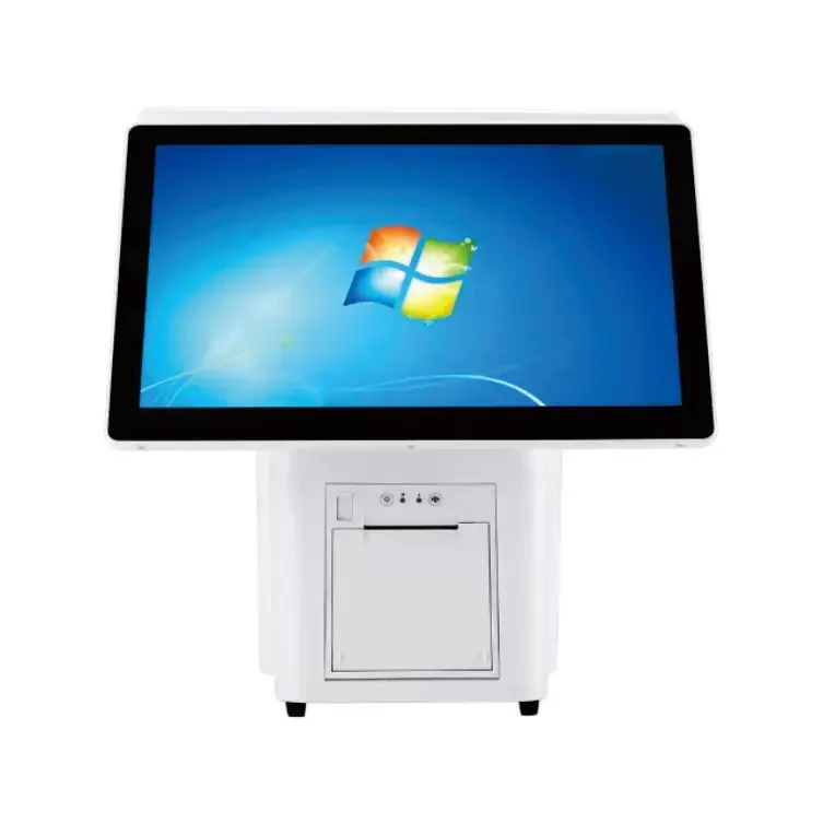 15.6 Inch All-In-One Set Dual Screen Android Touch Electronic Terminal POS for Business Use