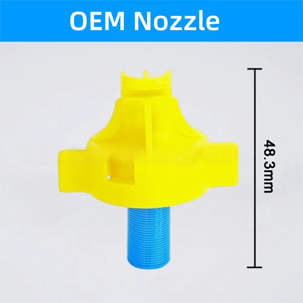 Double Steel Wheel Road Roller Water Spray Nozzle Plastic Durable Nozzle Assembly Roller Accessories for BOMAG Road Roller