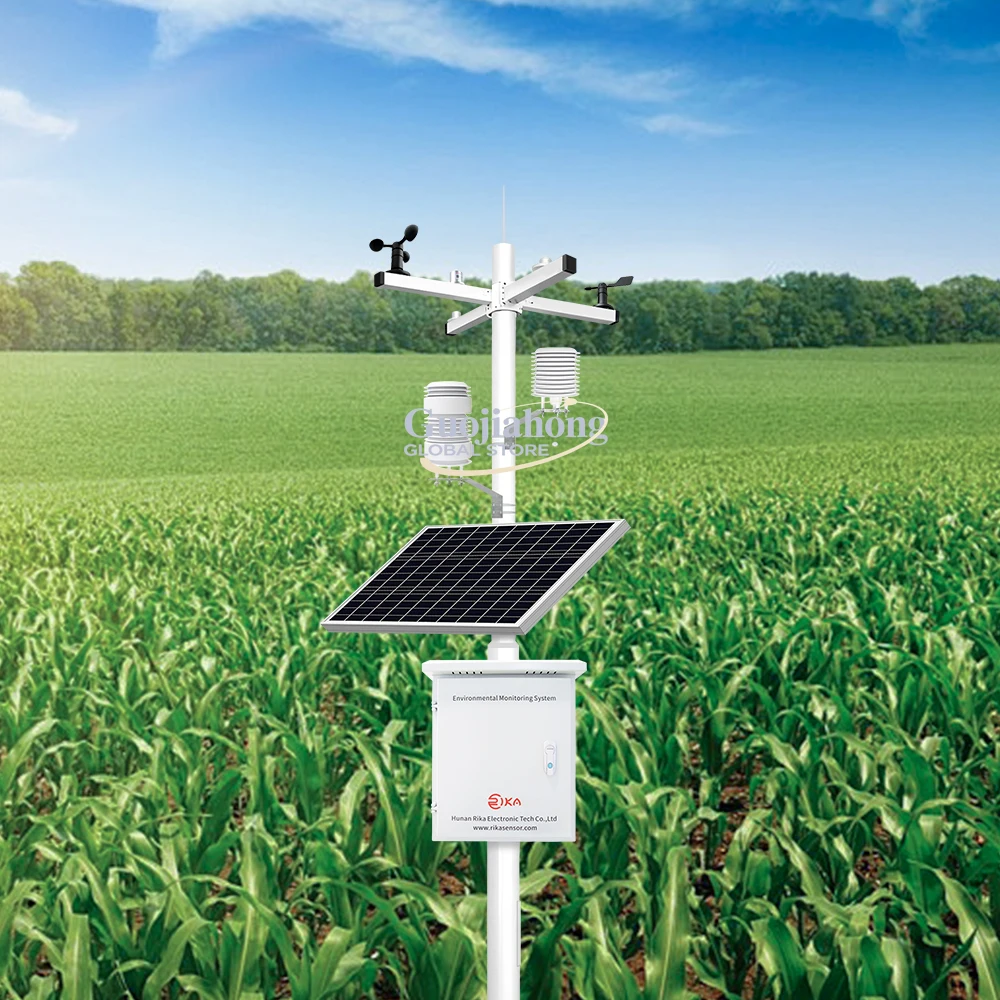 

RK900-01 Industrial Aviation Acurite Ambient ing System Automatic Weather Meteo Station for Farm with External Sensor