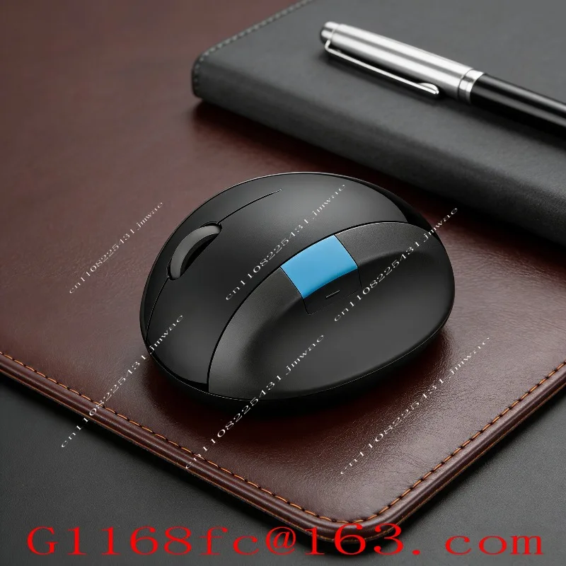 Comfortable Office Ergonomics Wireless Blue Shadow Mantou Mouse