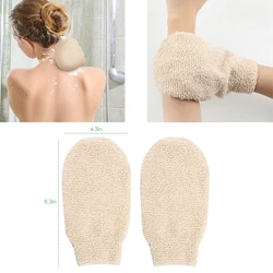 1pair=2pcs Peeling Exfoliating Gloves Shower Body Brush Fingers Bath Towel Peeling Mitt Body Scrub Gloves Bath Spa Foam Shower