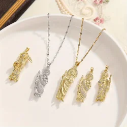 New Fashion and Popular Death Sickle Pendant Necklace Hip-hop Trend Jewelry Holiday Gifts for Family and Friends