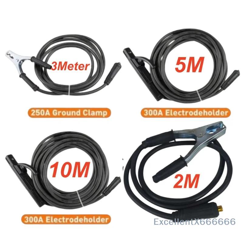 Welding Cable Universal Full Accessory Set Original Electrode Holder Connector for MIG TIG Welding Operation