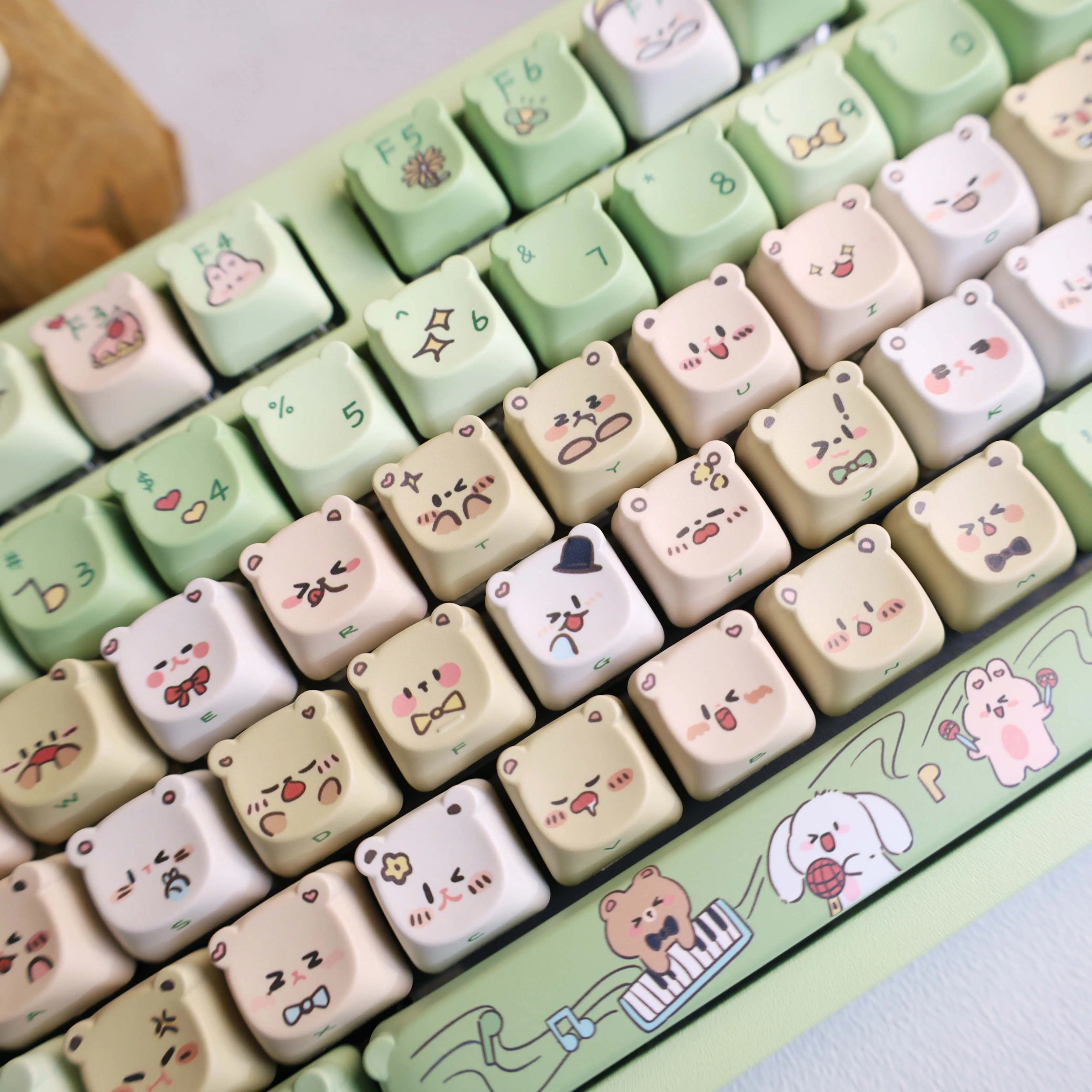 Bear Head Keycap MOA Height