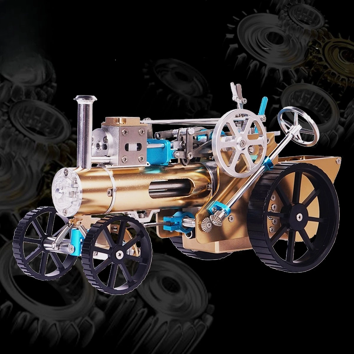 

Craftsman Full Metal Car Model Vintage Steam Assembly Car