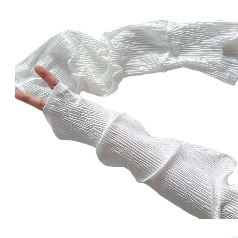

Ice Silk Cooling Sunshade Arm Coverage Breathable Arm Sleeves Sport Accessory