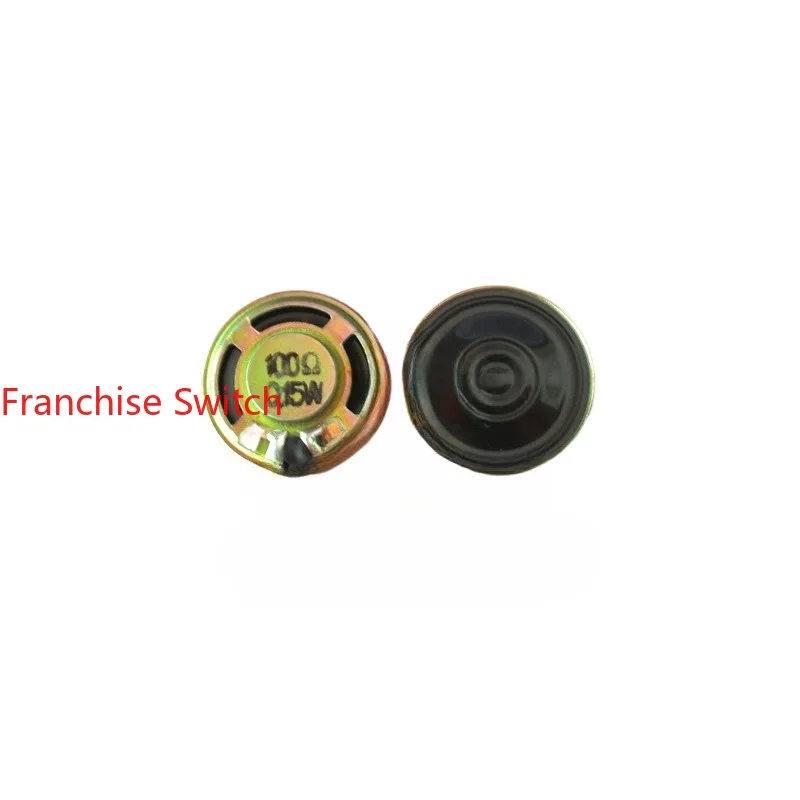 

30PCS 100Euro 0.15W Diameter 23MM High 4MM Waterproof Speaker 100R Speaker, Type