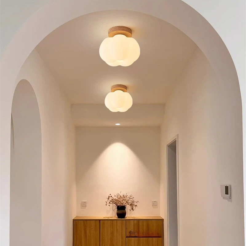 Lamps for Room  Entrance Lighting Hallway Cream Style Hallway Living Room Nordic Balcony Entry Entry Hallway Led Ceiling Light