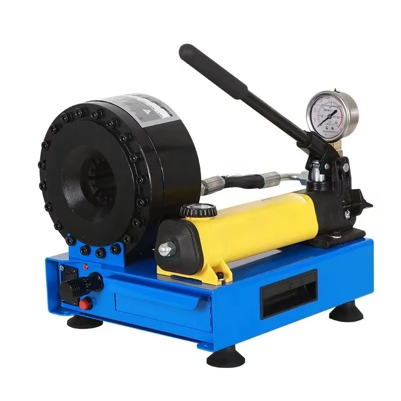 Small Manual Hydraulic Hose Crimper Tool for Car Electric High-Pressure Pipe Pressing Machine