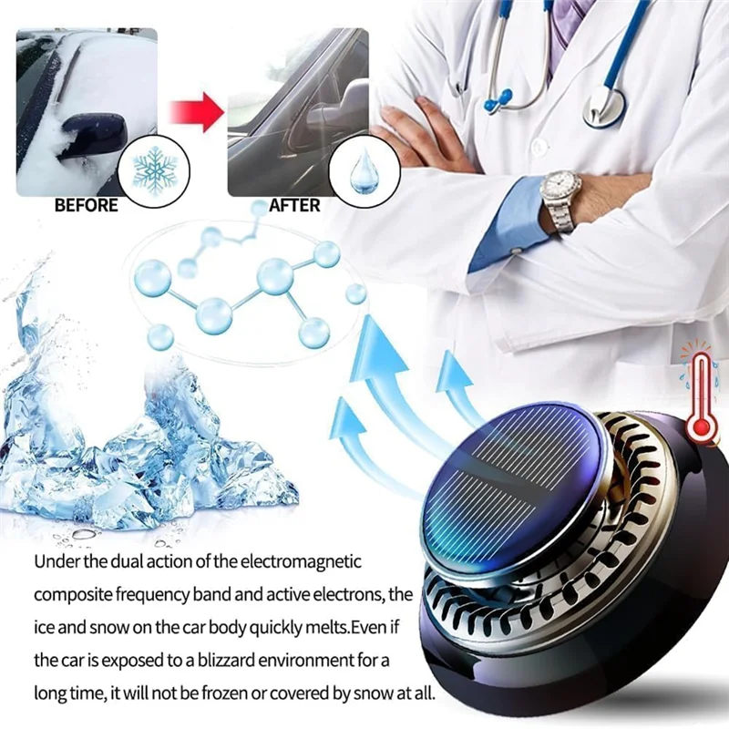 

AT44-Car Defroster - Electromagnetic Molecular Interference Antifreeze Snow Removal Instrument, Microwave Deicing Instrument