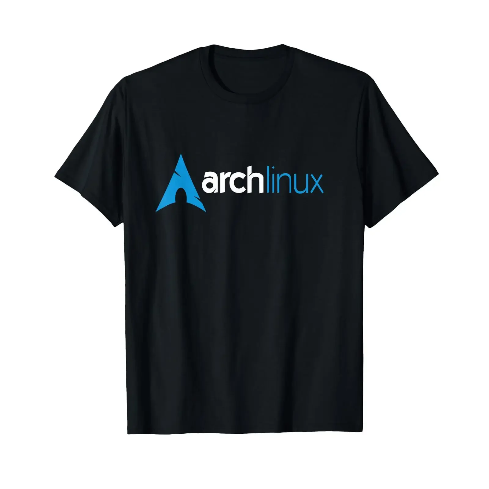 Arch Linux Lover T Shirt mit hellem Slogan und blauem Logo vintage Washed Casual Stretched homme fashion Breathable Comfortable