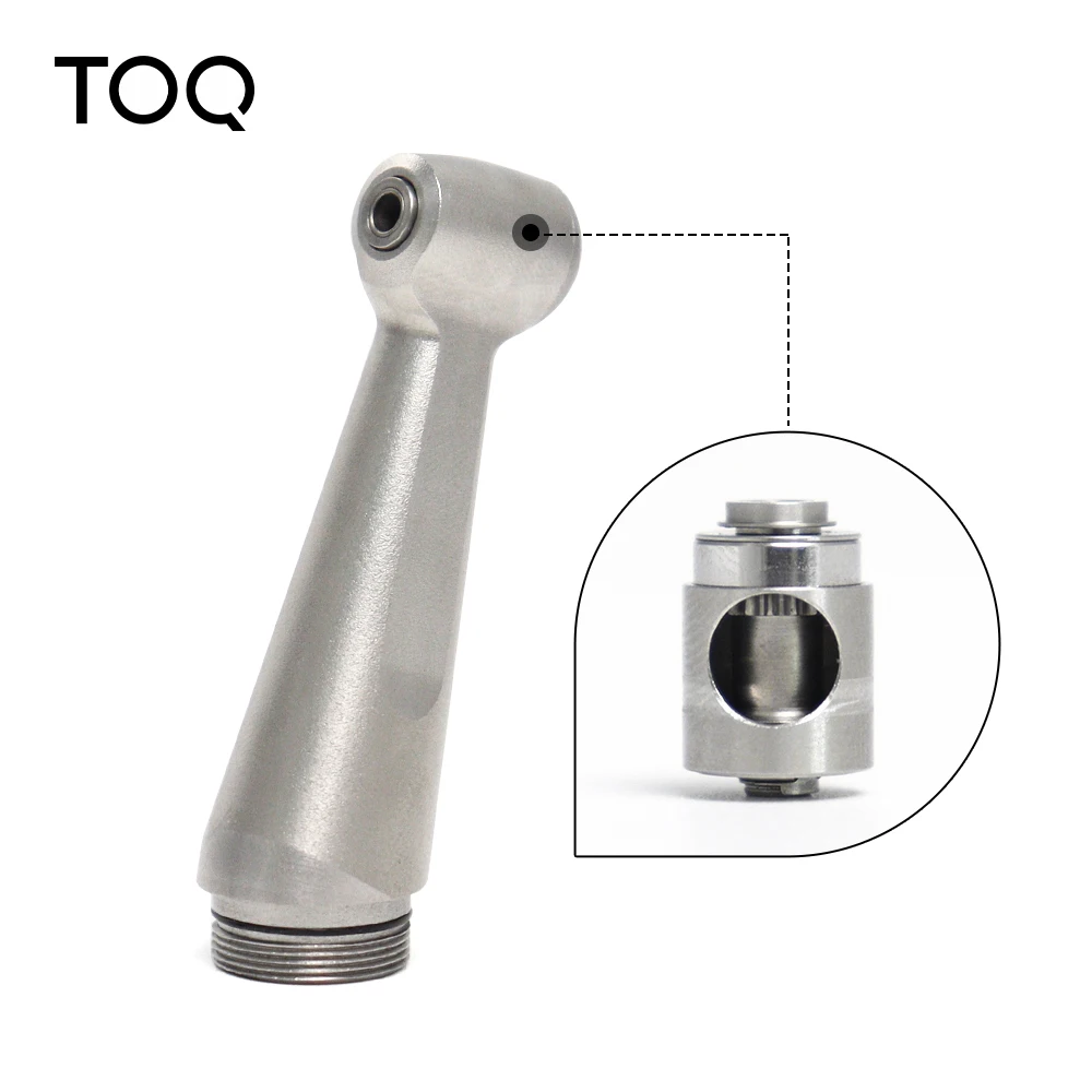TOQ 5Pcs Official Complete Head For Dental FX23 Contra Angle Low Speed Handpiece Push Button With Ball BearingReplacement