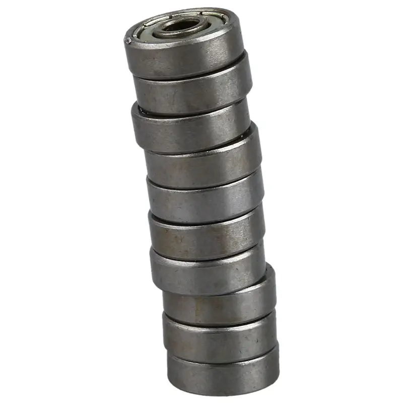 ABVT-50 Pcs 625ZZ Single Row Deep Groove Radial Ball Bearing 16Mm X 5Mm X 5Mm