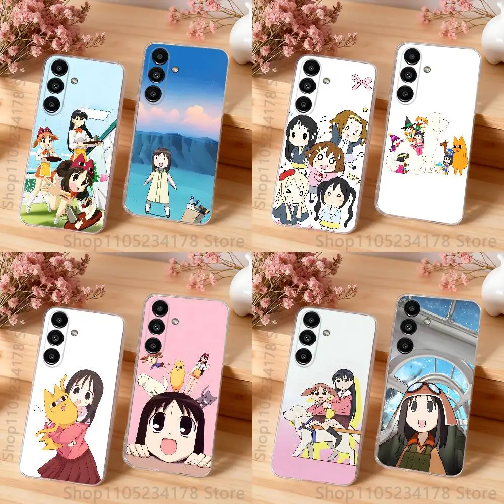 KASUGA AYUMU Azumanga Daioh Clear Phone case suitable for  Samsung S30,S25,S24,S23,S21,S22,S20,S10,5G,FE,lite,PIus,Ultra TPU