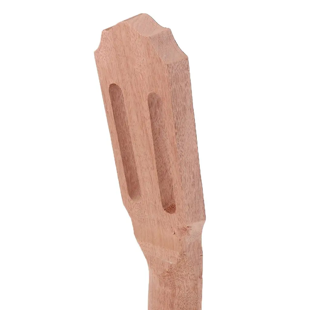 

Guitar Neck Unfinished Mahogany Head Veneer Luthier Repair Tool DIY Parts Set for Classical Guitar Maintenance