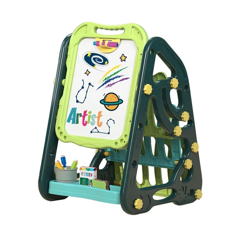 

Children learn to draw drawing board large size with color box