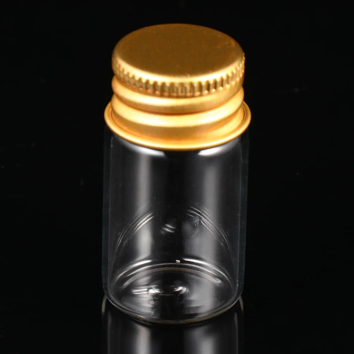 

Sealed Ink Bottle Container Little Bottles with Lids Reusable Clear Transparent