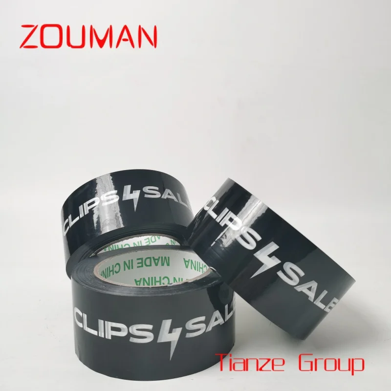 Plakband Transparante Bopp Logo Tape Pvc Tape Verpakking Met Logo Gedrukt