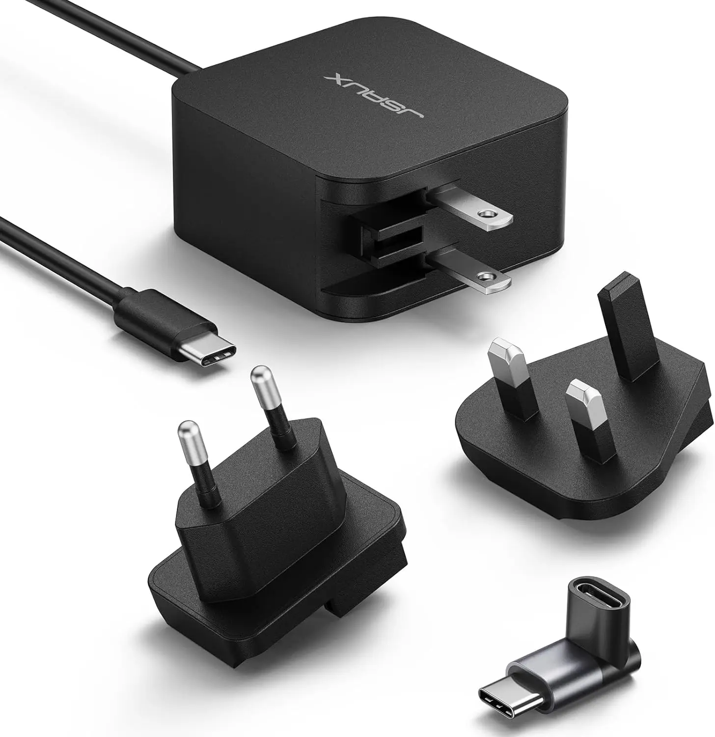 

65W USB C Charger, 10FT Cable 65 Watt Laptop Wall Fast Charger Compatible with ROG Ally, Steam Deck, MacBook Pro/Air, Chromebook