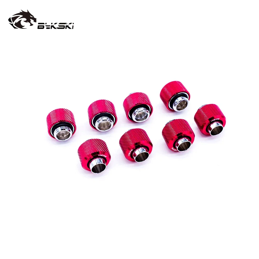 8pcs/lot Fitting Use Inside Diameter 9.5+ Outside Diameter 12.7mm Hose 3/8"ID X 1/2"OD Tubing Hand Compression Connector Fitting