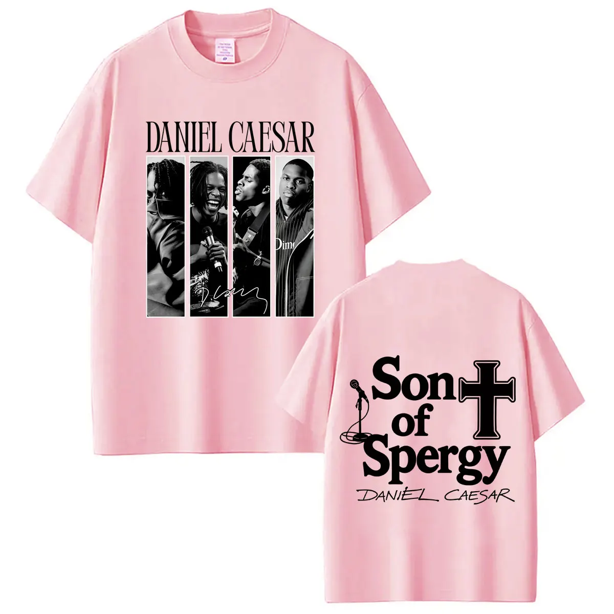 Daniel Caesar Son of Spergy Tour 2026 Graphic T Shirts Men Women