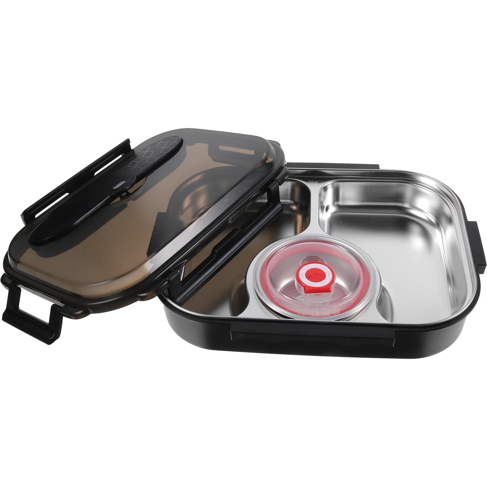 

1 set Household Lunch Box Insulated Food Storage Container Thermal Dining Case Fresh Keeping Plate Detachable Inner Tank