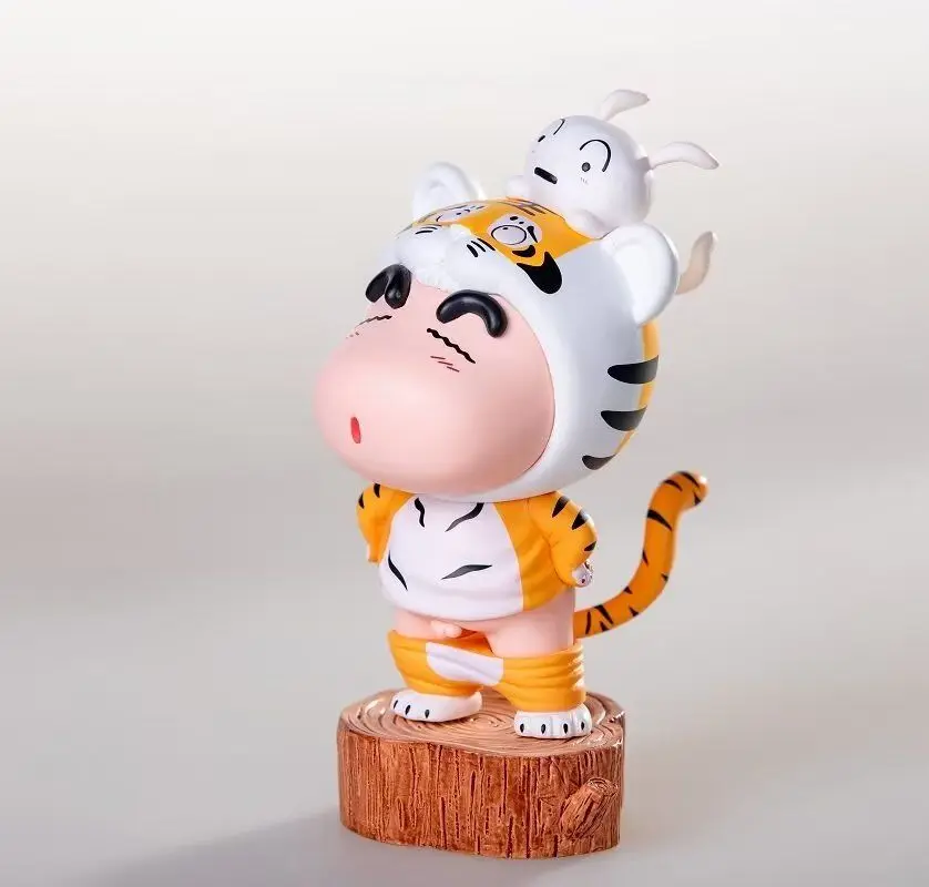 Figurine d'action d'anime, Crayon Shin-chan, Kendnosuke, Nohara, vêtements d'animaux, Tiger Butter, jouets modèles à collectionner en PVC, nouveau