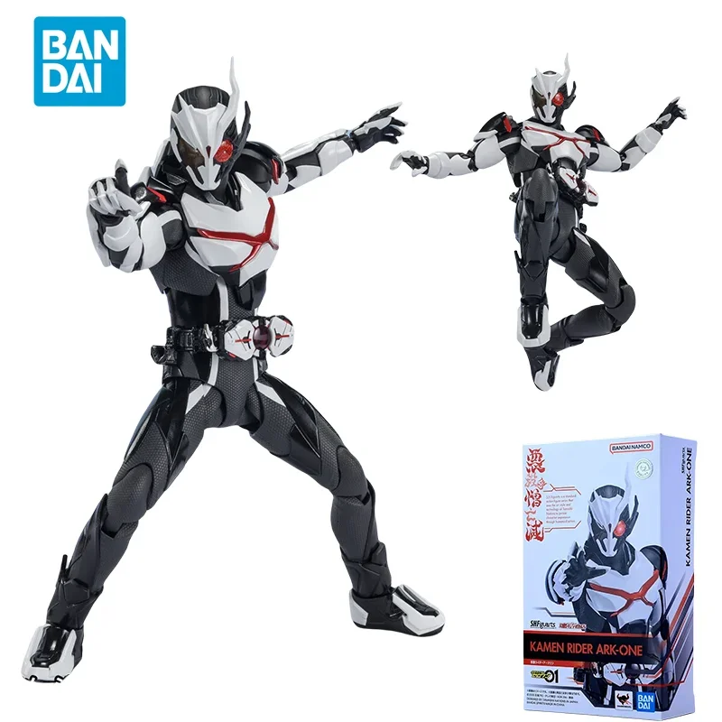 Spot Direct Delivery Bandai Original Anime KAMMEN RIDER Model SHF KAMEN RIDER ARK-ONE Action Figure Toys For Children Gift