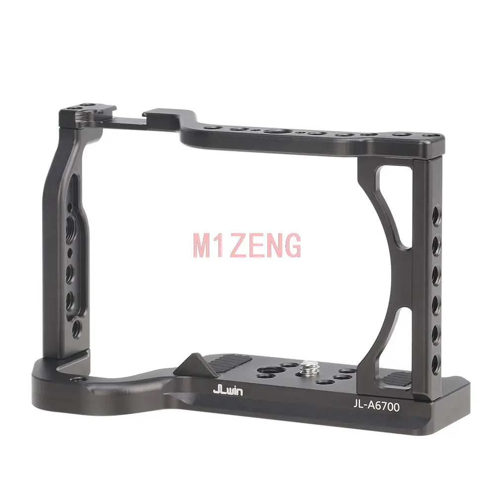 الإفراج السريع قفص أرنب تلاعب مقبض فيلم الذراع دعم قوس استقرار لسوني A6700 كاميرا فيديو led ميكروفون ترايبود