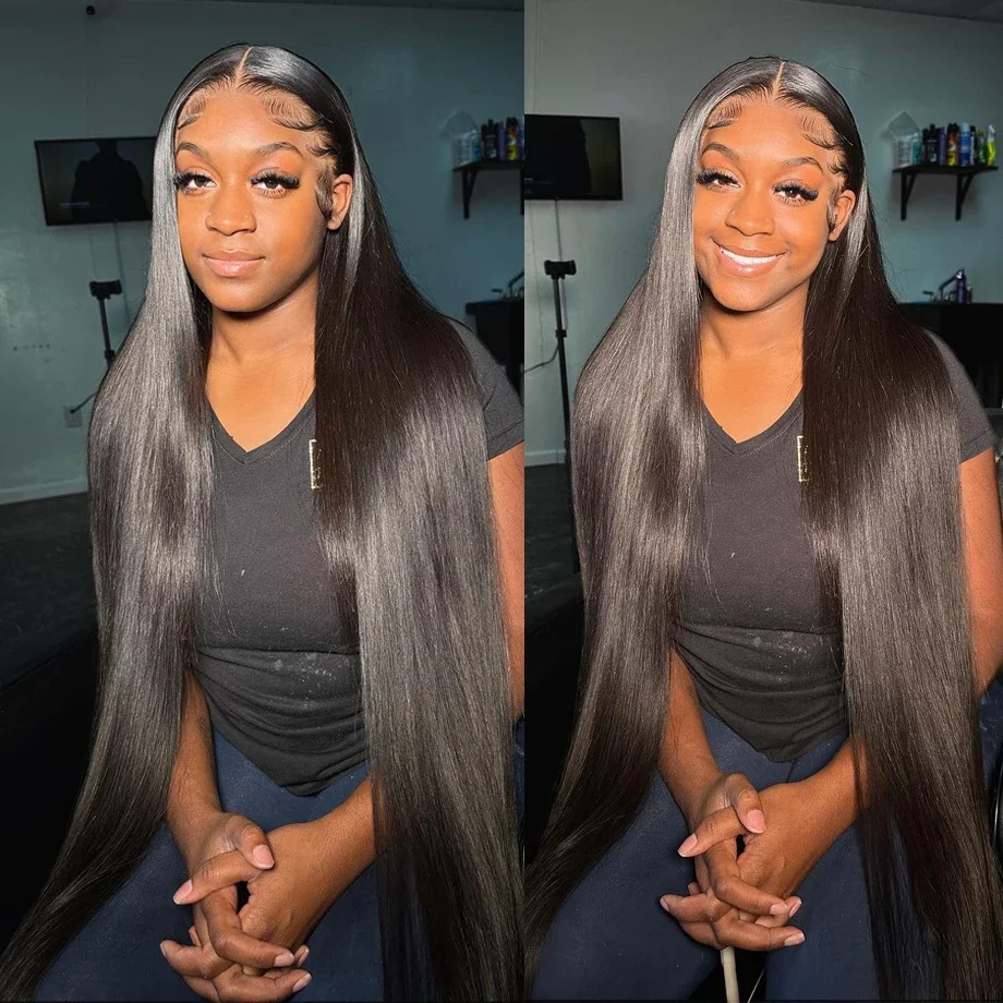 

Парик из натуральных волос 13x4 13x6 HD Lace Frontal, плотность 180, прямой, с кружевом 7x5, предварительно выщипанный, с кружевной застежкой 4x4, волосы Remy