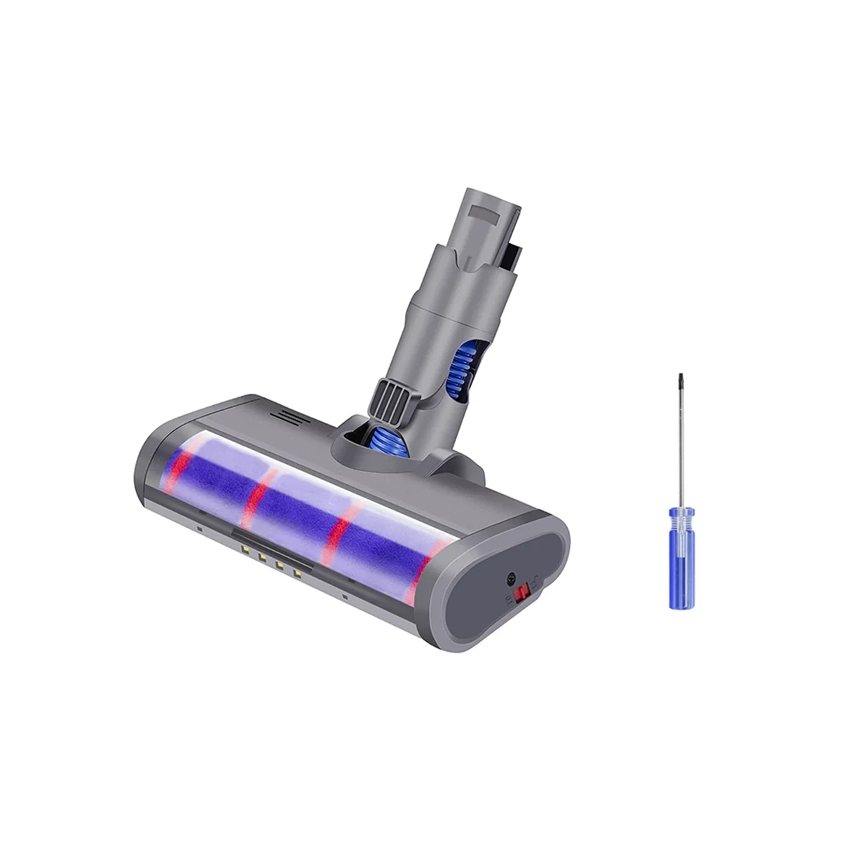 Запчасти для пылесоса для V6 DC58 DC59 DC61 DC62 DC74, сменная насадка для щетки для пола, инструмент, мягкая роликовая чистящая головка