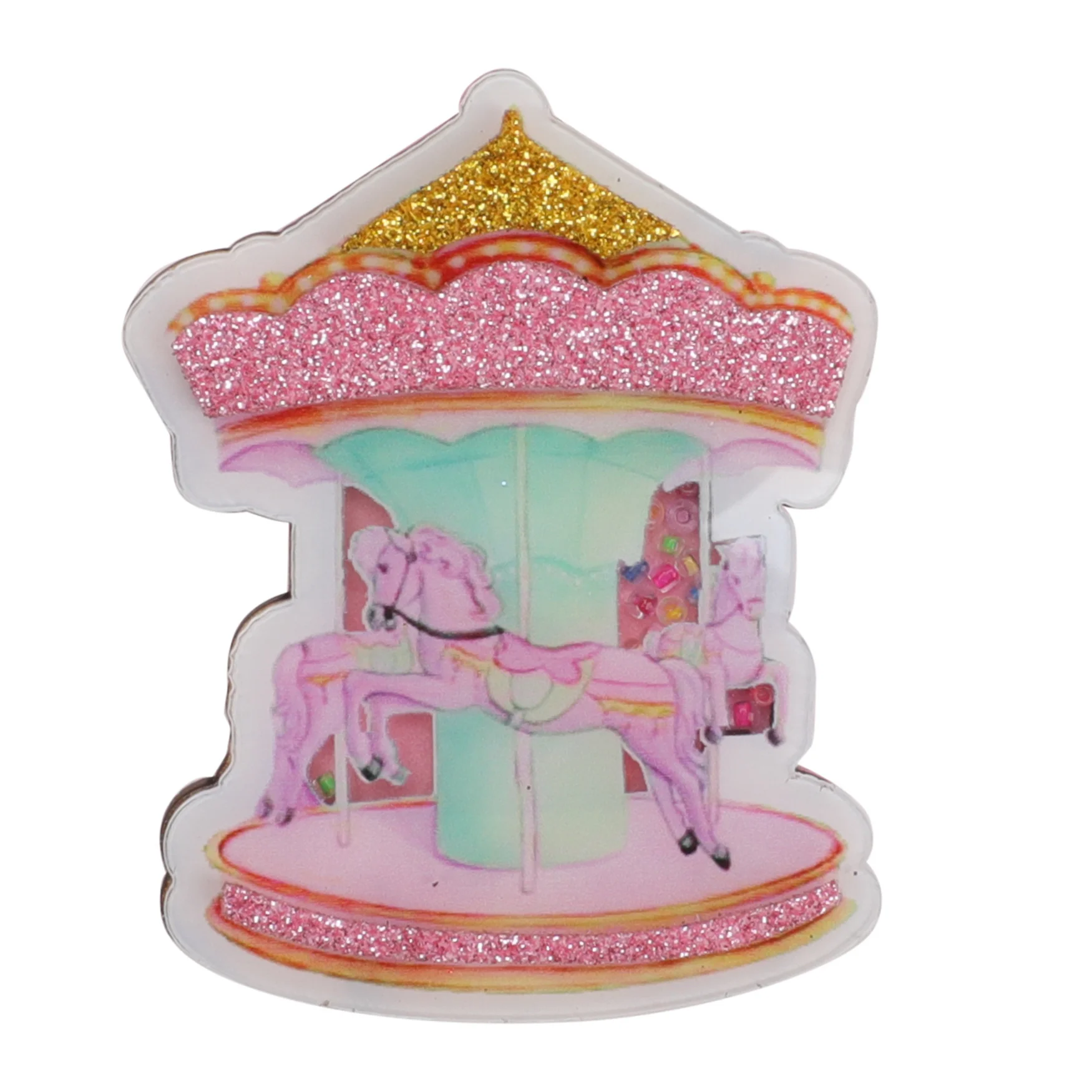 سلسلة كاروسيل رمال متحركة شاكر راتنج كابوشول ، إكسسوارات مواد تصنعها بنفسك ، 5 من 50 #1