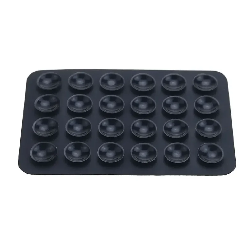 Fotografia 5: Suporte Multifuncional de Silicone com Ventosa para Celular, Base Adesiva de Borracha com 24 Ventosas Quadradas